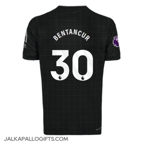 Tottenham Hotspur Rodrigo Bentancur #30 Vieraspaita 2025-26 Lyhythihainen
